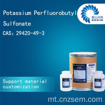 Potassju perfluorobutil sulfonate materjali fluworinati